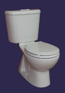 CAROMA Sydney Smart 305 Round Front Toilet, WHITE 622322W / 609151AW   Two Piece Toilets  