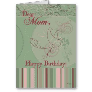 Mom Happy Birthday Greeting Cards