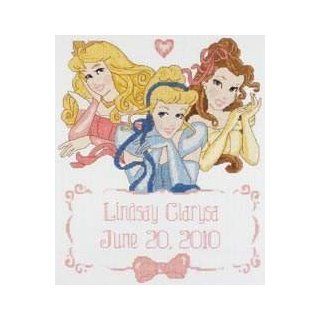 Princess Birth Announcement, Cross Stitch from Janlynn