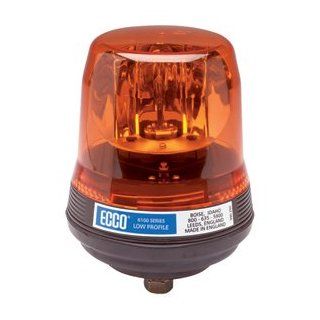 ECCO Amber Low Profile Strobe Light Flexi Base 5816A Automotive