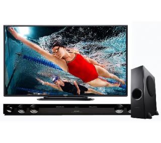 Sharp AQUOS 60 Diag. 1080p LED 240Hz Smart 3D TV w/ Soundbar —