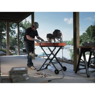 Husqvarna Tile Saw — 1 1/2 HP, Model# Tilematic TS 250 X3  Tile Saws