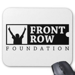 Front Row Foundation   Traditional Logo Mouse Mat