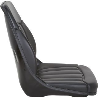 K & M Uni Pro 175 All-Weather Industrial Seat — Black, Model# 7489  Forklift   Material Handling Seats