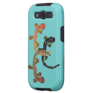 Glamorous Geckos Samsung Galaxy S3 Vibe Case Galaxy S3 Cover