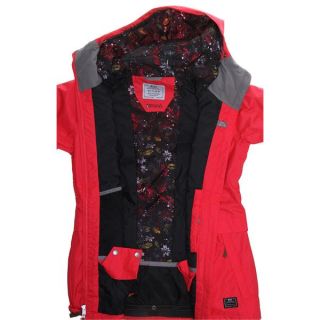 Nike Lustre Snowboard Jacket Fusion Red   Womens 2014