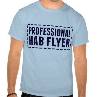 Professional HAB Flyer   Blue T shirt