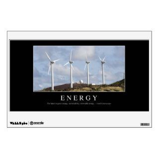 Energy Inspirational Quote Room Stickers