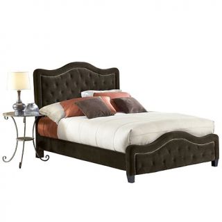 Hillsdale Furniture Trieste Fabric Bed, King   Chocolate