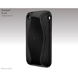 SwitchEasy Torrent Hybrid Case for iPhone 3G/3GS   Black Cell Phones & Accessories