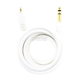 Topzone 6 feet 6.5mm Stereo Plug to 2.5mm Mini Stereo Plug Cable Electronics