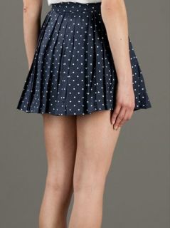 The Village Green Polka Skirt With Bows