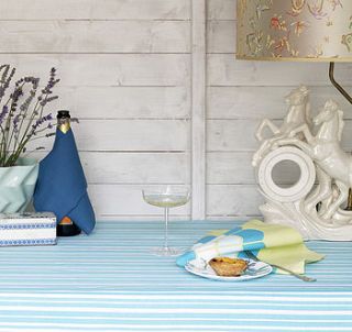 palermo stripe tablecloth by étoile home