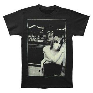 Cinder Block Men's Ramones Johnny Ramone Pensive T Shirt Music Fan T Shirts Clothing