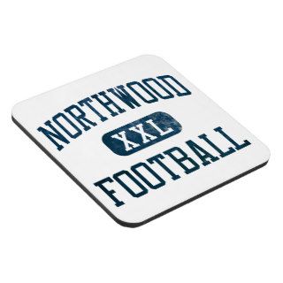 Northwood Timberwolves Football Beverage Coasters