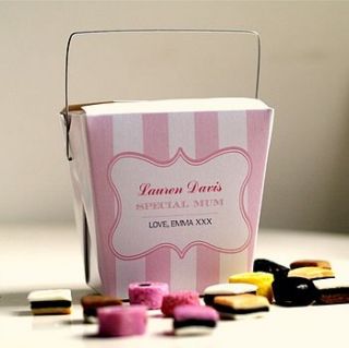 personalised 'special mum' sweetie gift box by this is pretty