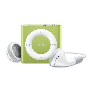 Apple iPod shuffle 2 GB Green (4th Generation) (Discontinued by Manufacturer)  Players & Accessories