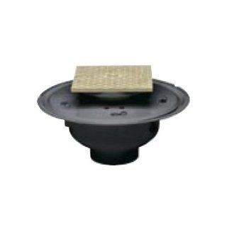 Oatey 84142 ABS Adjustable Commercial Cleanout with 6 Inch BR Cover and Square Ring, 2 Inch   Pipe Fittings  