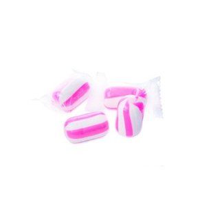 Cylinder Striped Hard Candy Pink and White 5lbs  Pink Candy For Candy Buffet  Grocery & Gourmet Food