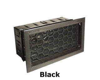 Air Vent Powered Foundation Vent   Standard Model Black   Crawlspace Ventilation Fan  