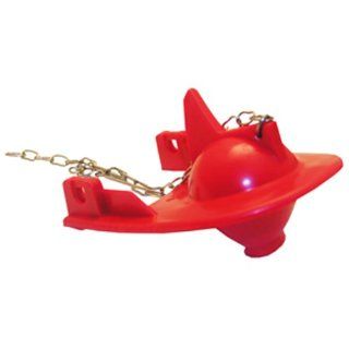 LASCO 04 1537 Kohler Replacement Red Fin Back Style with Chain Toilet Flapper    