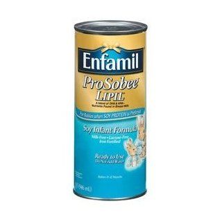 Enfamil Prosobee Lipil Ready to Feed 32 Oz   Case of 6 Health & Personal Care
