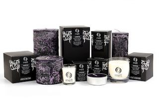 aubergine scented handmade luxury candle by melt candles