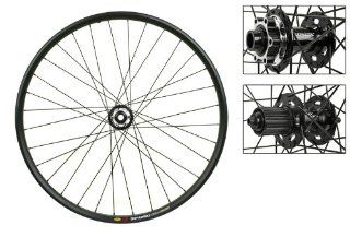 Mavic/Quando EN321 MTB Disc Wheel Set, 26" x 1.50, 15mm Thru, Black  Bike Wheels  Sports & Outdoors