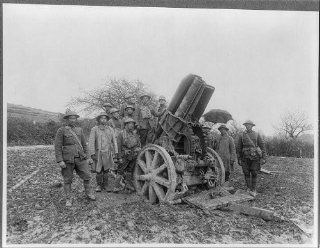 US Army Artillery, WWI, 321st F.A., 80th Division, Ardennes   Prints