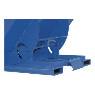 Vestil Self-Dumping Steel Hopper — Bumper Release, 2000-lb. Capacity, 1 1/2 Cubic Yard Volume, Model# D-150-LD  Dumping   Front End Hoppers