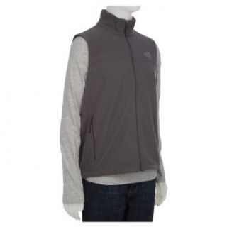 The North Face Windwall 1 Vest (Small, Charcoal Grey Heather)  Fleece Outerwear Vests  Clothing