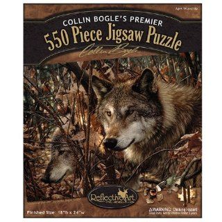 Reflective Art Colors of Autumn Jigsaw Puzzle, 550 Piece Toys & Games