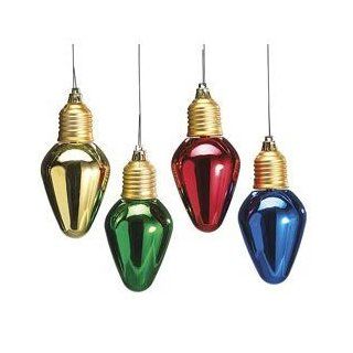 Shop Burton+Burton Christmas Light Shaped Ornaments at the  Home Dcor Store