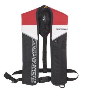 Stearns Suspenders Manual Inflatable Life Jacket, Red  Life Jackets And Vests  Sports & Outdoors