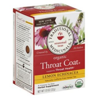 Traditional Medicinals Organic Throat Coat Lemon