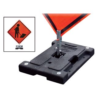 Dicke Rubber Base Stand for Signs, Model# DSB100  Signs