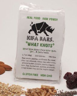 WHAT KNOTS   Premium Whole Food Bar (Case of 16 bars) Health & Personal Care