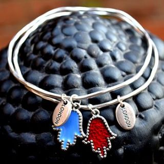 hand charm bangles by boutique by jamie