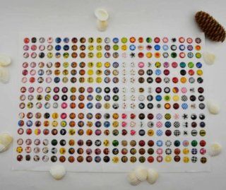 1set330pcs Lovely Home Button Rubber Sticker for Apple iPhone 4 4S Ipod Ipad 2 3 Mini IPhone 5 Cell Phones & Accessories