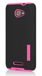 Incipio HT 331 DualPro Case for HTC DROID DNA   1 Pack   Retail Packaging   Black/Neon Pink Cell Phones & Accessories