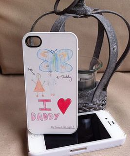 personalised draw your own iphone case by tailored chocolates and gifts