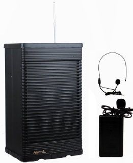 Hisonic HS321 BP Portable PA System with Wireless Microphone, Black Musical Instruments