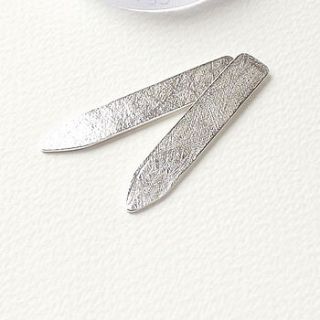 sterling silver collar stiffeners by silversynergy