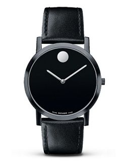 Movado "Museum" Classic Strap Watch, 40 mm's