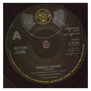 PINBALL WIZARD 7 INCH (7" VINYL 45) UK DJM 1975 Music