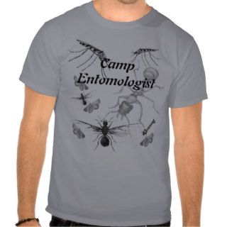 Funny Camp Entomologist Bug Mens T shirt