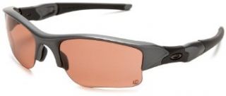 Oakley Men's Flak Jacket XLJ Transitions Sunglasses,Dark Grey Frame/G40 Lens,one size Clothing