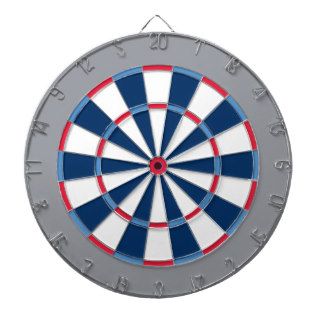 Colorful Dart Board in Tennessee colors