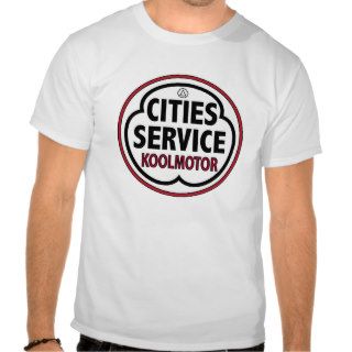 Vintage Cities Service koolmotor sign T Shirt