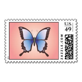 Butterfly Vector Illustration Postage